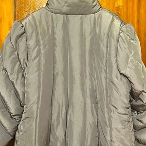 Vintage Lane Bryant Duck Down Gray Winter Coat